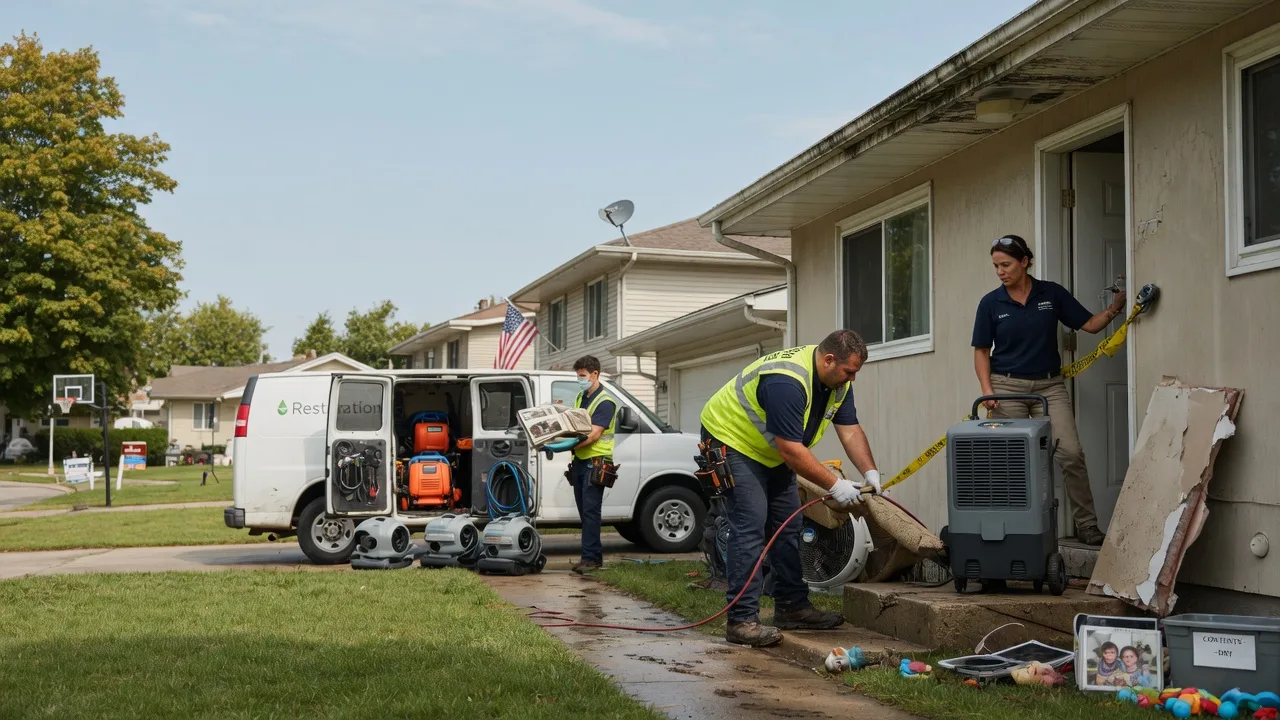 Water Damage Restoration in Fidelity, IL near me
